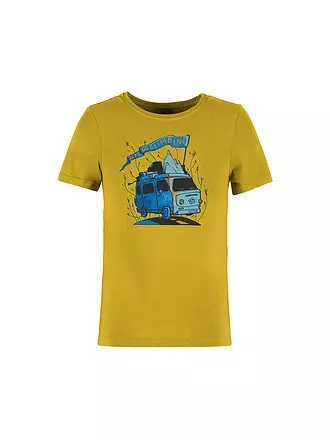 E9 | T-shirt d'escalade pour enfants B-Furgo Bus | gold